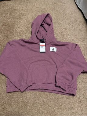 Nike Jordan Mauve Hooded Pullover